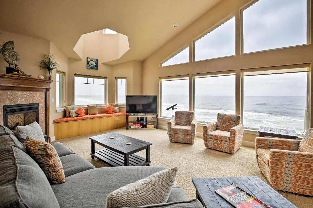 Oceanfront South Beach Home With Hot Tub And Sauna Νιούπορτ Εξωτερικό φωτογραφία