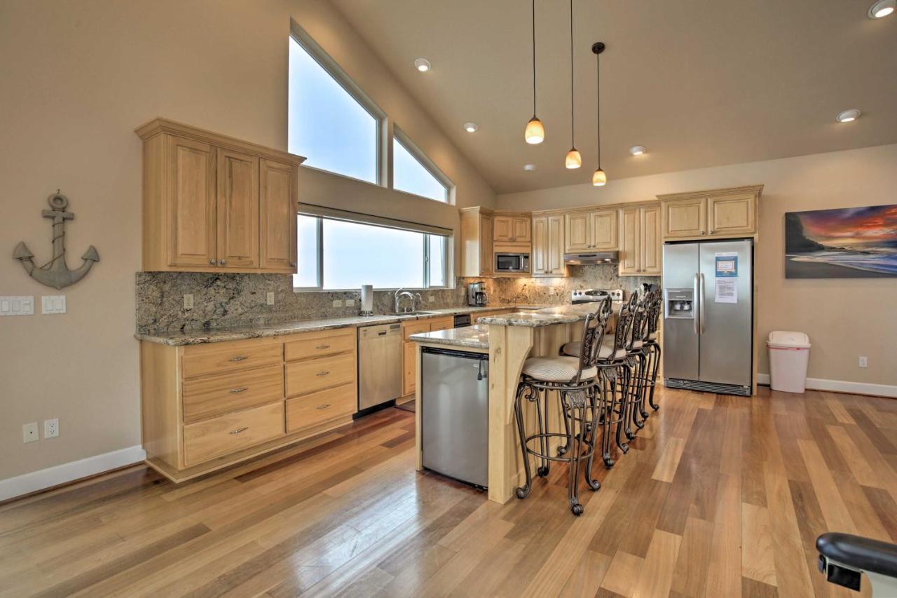 Oceanfront South Beach Home With Hot Tub And Sauna Νιούπορτ Εξωτερικό φωτογραφία